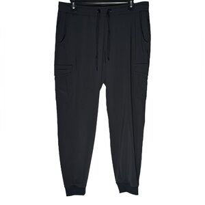 Eddie Bauer Black Activewear Cargo joggers women’s size Medium